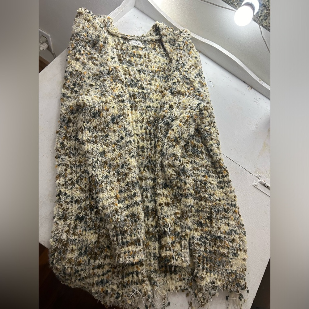 BKE multicolored cardigan, great condition, size small
